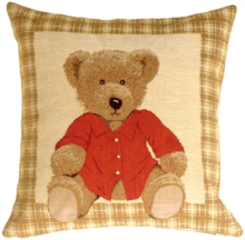 Tapestry Hello Teddy Pillow
