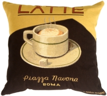 Marco Fabiano Collection Latte Coffee Pillow