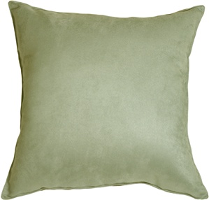 Passion Suede - Aqua Green Pillow