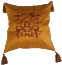 Ming Collection Bronze Mist Square Pillow