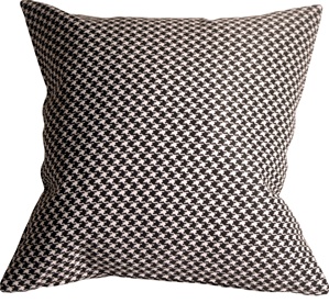 Houndstooth 18x18 Classic Throw Pillow