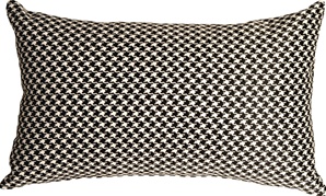 Houndstooth 12x20 Classic Throw Pillow
