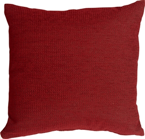 Arizona Chenille 20x20 Red Throw Pillow