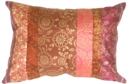 Silk Odyssey Plum Pillow