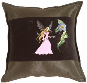 Fairy Pillow Calla Green