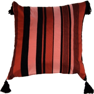 Dramatic Stripes Accent Pillow