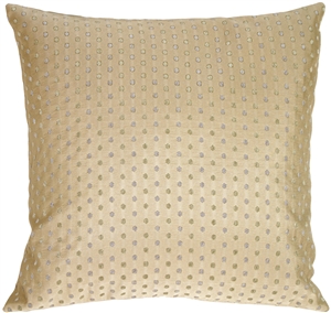 Linear Spots on Sand Decorative Pillow