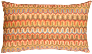 Monterey Bay Multi-Color Rectangular Toss Pillow