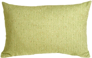 Herringbone Green Rectangular Decorative Toss Pillow