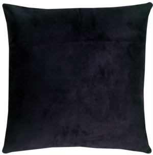 19x19 Royal Suede Midnight Blue Throw Pillow