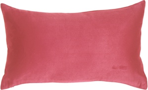 12x20 Royal Suede Pink Throw Pillow