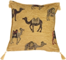 Camels in Tan Pillow