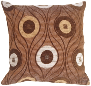 Pods in Chocolate Throw Pillow