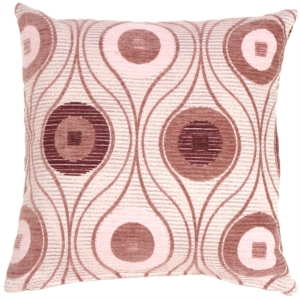 Pods in Mauves Throw Pillow