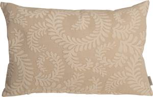 Brackendale Ferns Cream Rectangular Throw Pillow