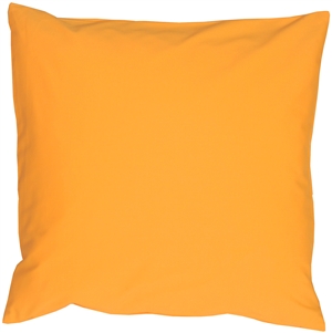 Caravan Cotton Amber Yellow 20x20 Throw Pillow