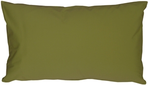 Olive Green Caravan Cotton Accent Pillow 9x18