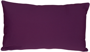 Caravan Cotton Purple 12x19 Throw Pillow