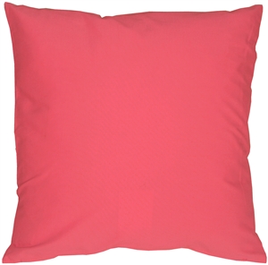Caravan Cotton Pink 16x16 Throw Pillow