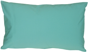 Caravan Cotton Turquoise 12x19 Throw Pillow