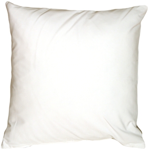Caravan Cotton White 16x16 Throw Pillow