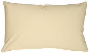 Caravan Cotton Cream 12x19 Throw Pillow