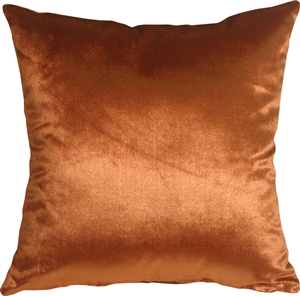Milano 16x16 Burnt Orange Decorative Pillow