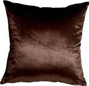 Milano 16x16 Brown Decorative Pillow